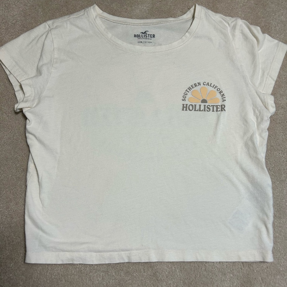 Hollister baby tee design